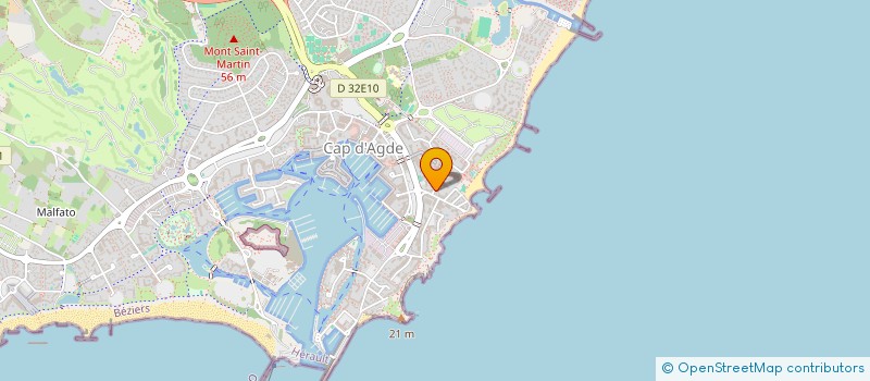 localisation de l'entreprise GG SERVICES à AGDE