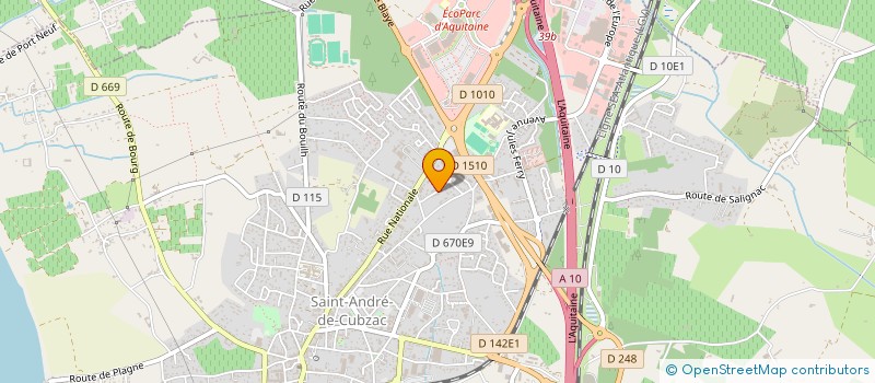 localisation de l'entreprise GG TRANSPORT  CADAUJAC