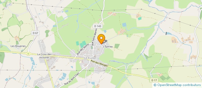 localisation de l'entreprise GG UMMOBILIER  BEAUPREAU-EN-MAUGES