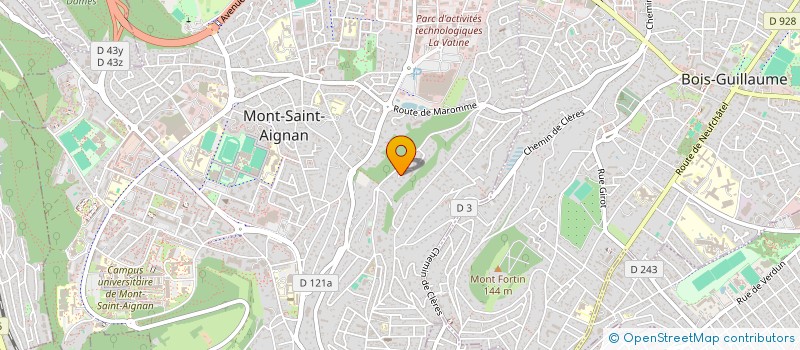 localisation de l'entreprise GGA STEPA  MONT-SAINT-AIGNAN