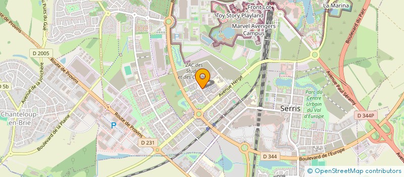 localisation de l'entreprise GGAL N R  CHESSY