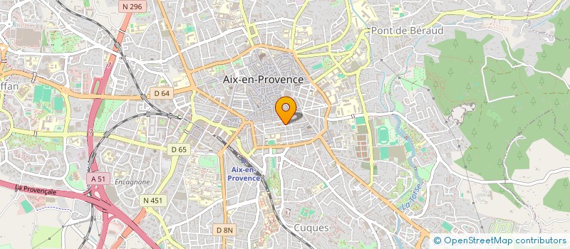 localisation de l'entreprise GGB DECORATION à AIX-EN-PROVENCE