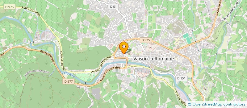 localisation de l'entreprise GGC  VAISON-LA-ROMAINE