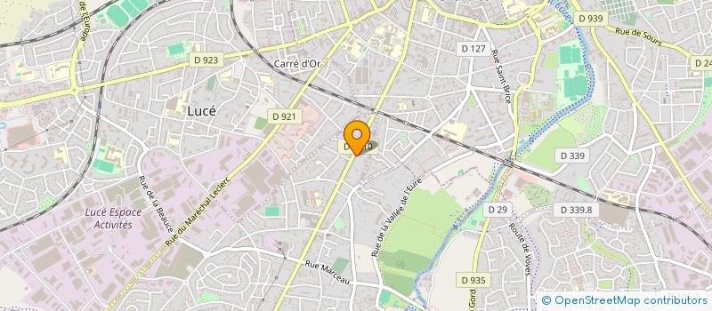 localisation de l'entreprise GGD à LUISANT