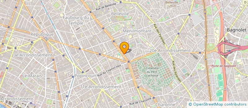 localisation de l'entreprise GGD  PARIS