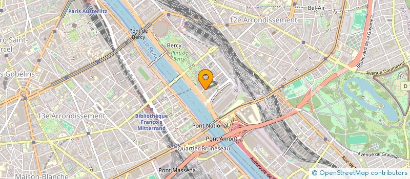 localisation de l'entreprise GGE PARTNERS E  PARIS