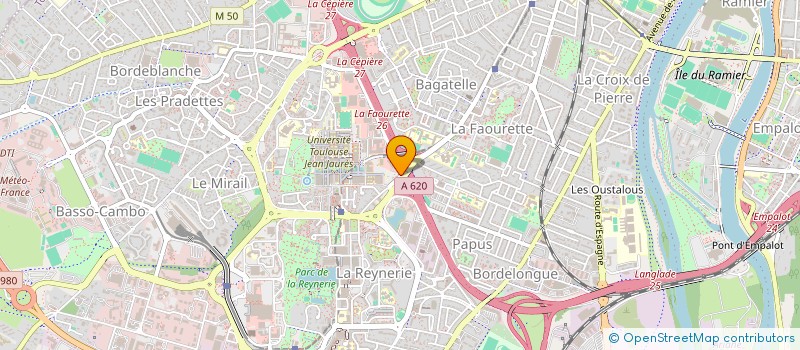 localisation de l'entreprise GGE VAUQUELIN à TOULOUSE