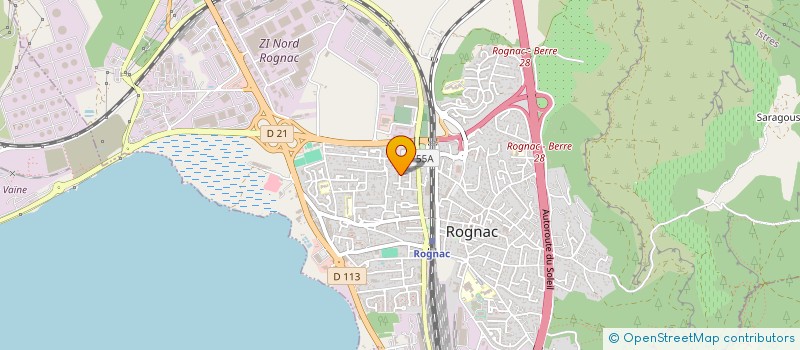 localisation de l'entreprise GGFO  ROGNAC