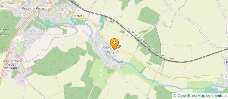 localisation de l'entreprise GGGP  BLANGY-SOUS-POIX