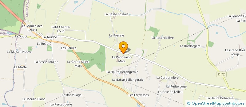 localisation de l'entreprise GGH à OMBREE D'ANJOU