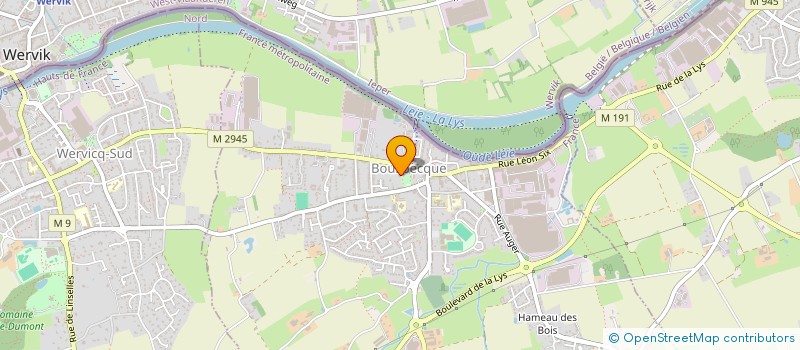 localisation de l'entreprise GGI  BOUSBECQUE