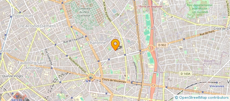 localisation de l'entreprise GGK  PARIS