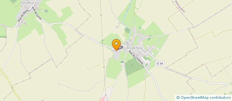 localisation de l'entreprise GGL  GOUY-EN-ARTOIS