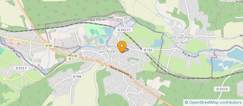 localisation de l'entreprise GGL.CARMOIN à SAINT-REMY-SUR-AVRE