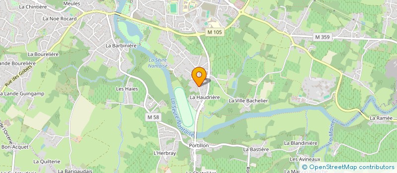 localisation de l'entreprise GGLC TIEGEZH  VERTOU