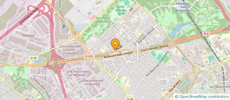 localisation de l'entreprise GGLOBELEC à AULNAY-SOUS-BOIS