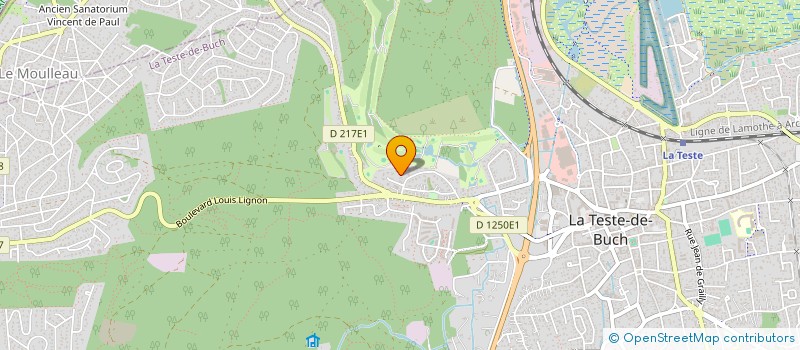 localisation de l'entreprise GGM  LA TESTE-DE-BUCH