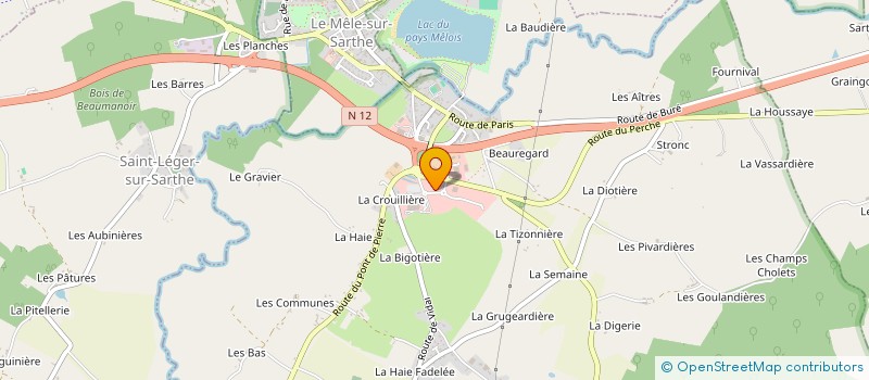 localisation de l'entreprise GGM SCALING à SAINT-JULIEN-SUR-SARTHE