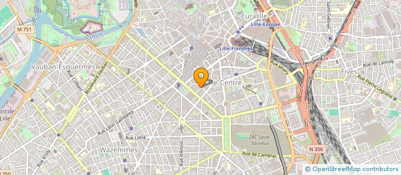 localisation de l'entreprise GGMH à LILLE