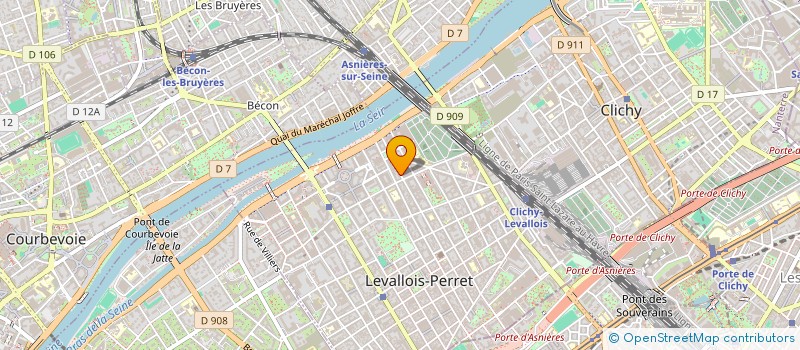 localisation de l'entreprise GGMYA à LEVALLOIS-PERRET