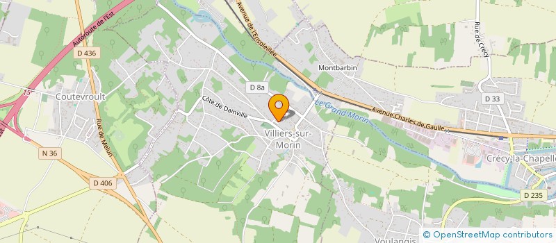 localisation de l'entreprise GGN INVEST IMMO  VILLIERS-SUR-MORIN