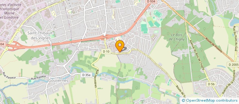 localisation de l'entreprise GGP MEDICAL  LAGNY-SUR-MARNE