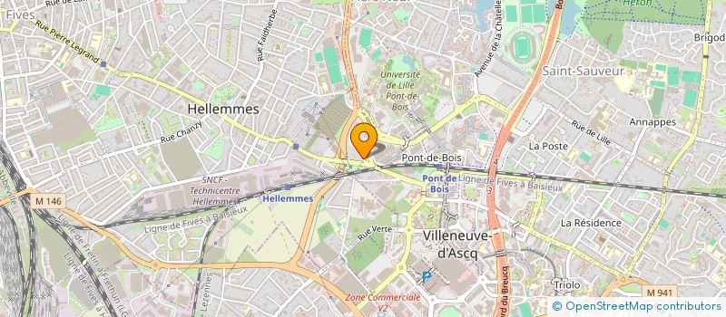 localisation de l'entreprise GGPC à LILLE