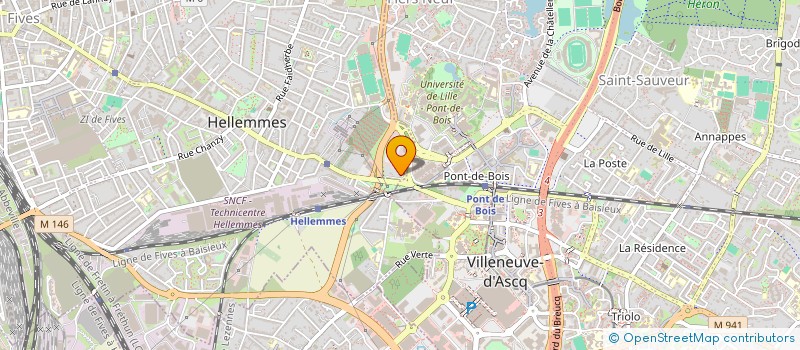 localisation de l'entreprise GGPE  LILLE