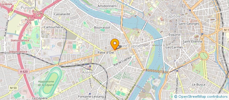 localisation de l'entreprise GGROUPE  TOULOUSE