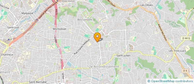 localisation de l'entreprise GGS à MARSEILLE