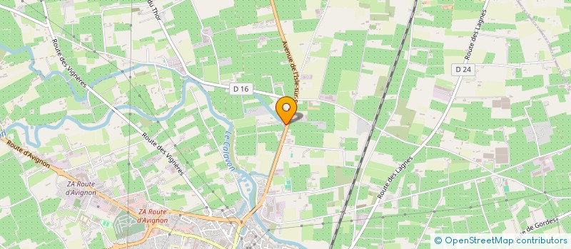 localisation de l'entreprise GGS-AUTO CAVAILLON  CAVAILLON