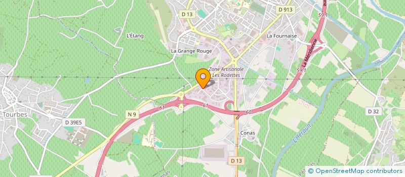 localisation de l'entreprise GGS-AUTO PEZENAS à PEZENAS