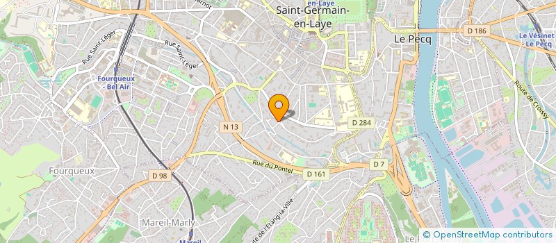 localisation de l'entreprise GGU CORP  SAINT-GERMAIN-EN-LAYE