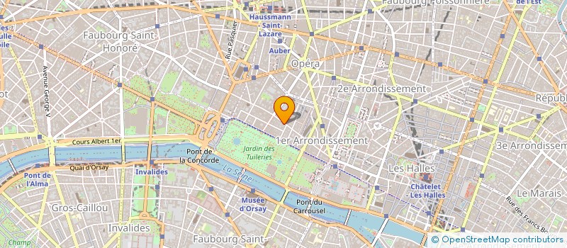 localisation de l'entreprise GGV AVOCATS RECHTSANWALTE à PARIS