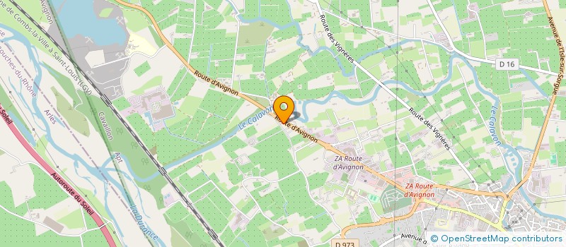 localisation de l'entreprise GGVR GROUP FERRO DENRE PERIS à CAVAILLON
