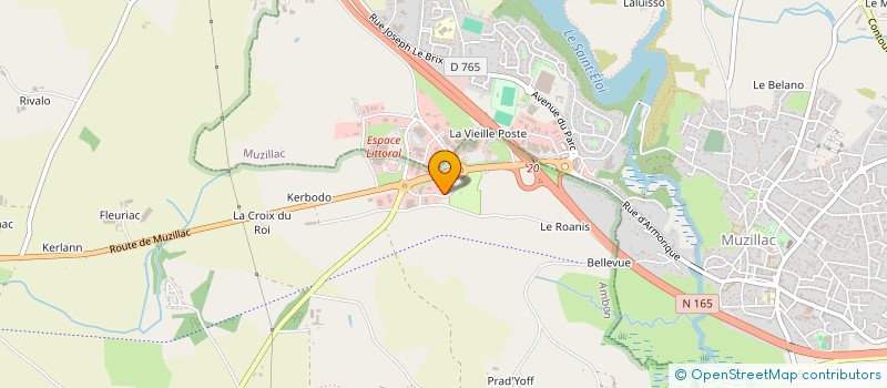 localisation de l'entreprise GH 56  AMBON