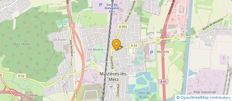 localisation de l'entreprise GH  MAIZIERES LES METZ