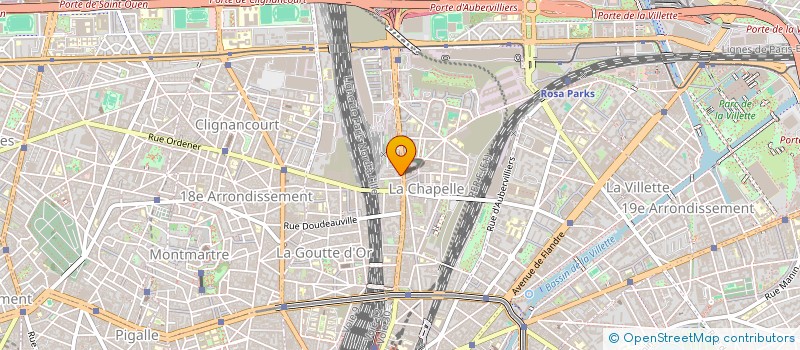 localisation de l'entreprise GH  PARIS