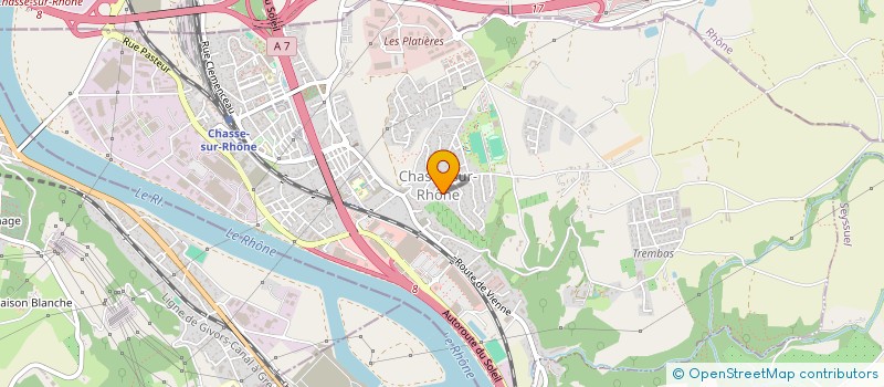 localisation de l'entreprise GH AUTOMOBILES  CHUZELLES