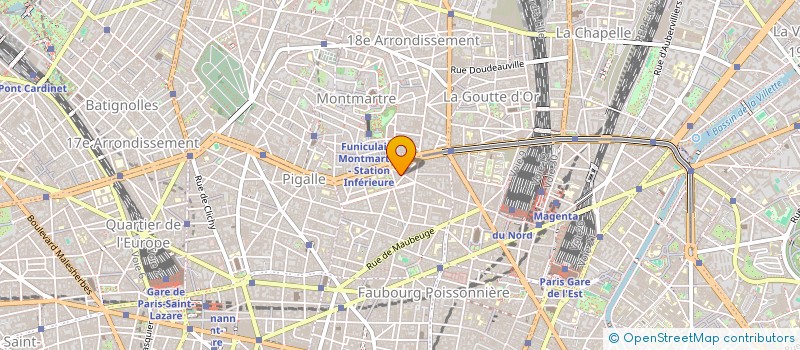 localisation de l'entreprise GH COIFFURE  PARIS