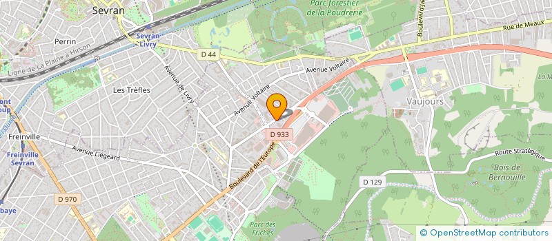 localisation de l'entreprise GH CONCEPT à LIVRY-GARGAN