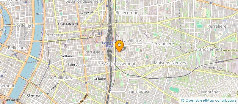 localisation de l'entreprise GH CONSEILS  LYON