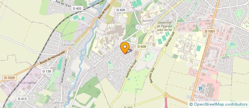 localisation de l'entreprise GH CONSULTING à SALOUEL