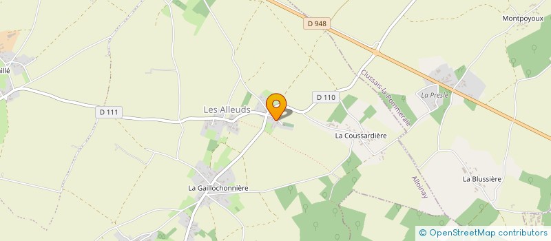 localisation de l'entreprise GH CONSULTING  ALLOINAY