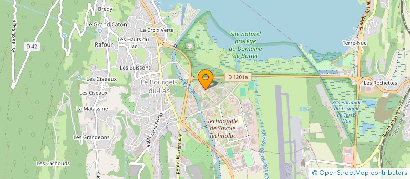 localisation de l'entreprise GH CONSULTING GESTION FORMATION à LE BOURGET-DU-LAC