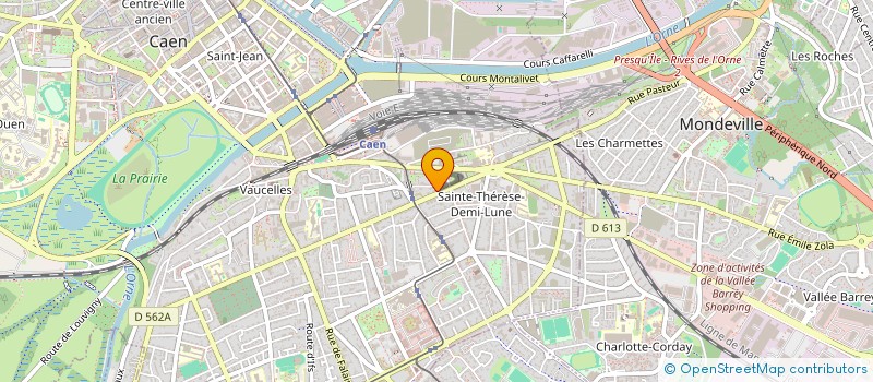 localisation de l'entreprise GH-FAMA IMMO à CAEN