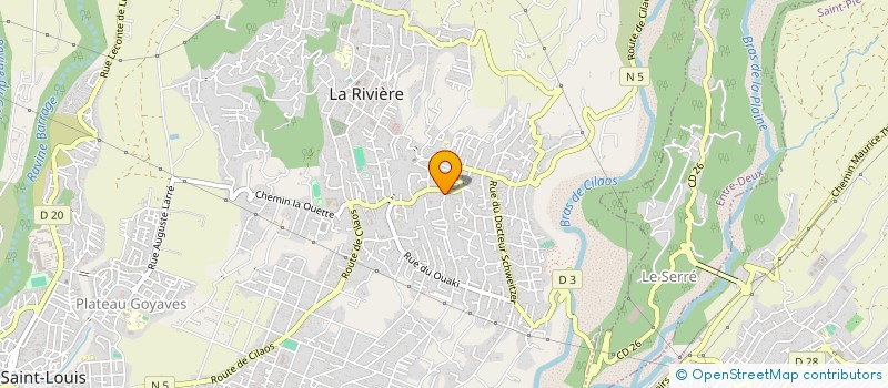 localisation de l'entreprise GH FOOD à SAINT-LOUIS