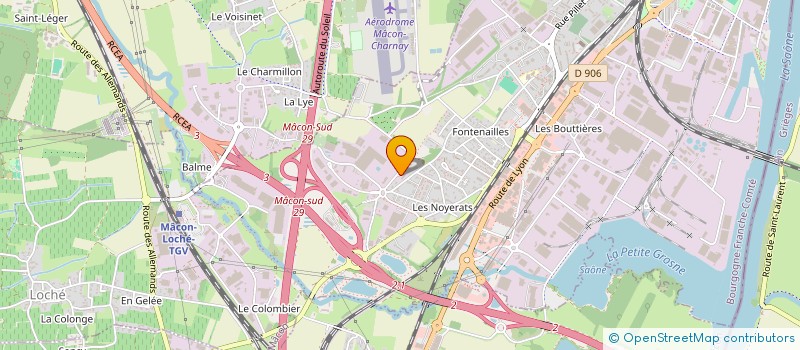 localisation de l'entreprise GH-FREELANCE à MACON