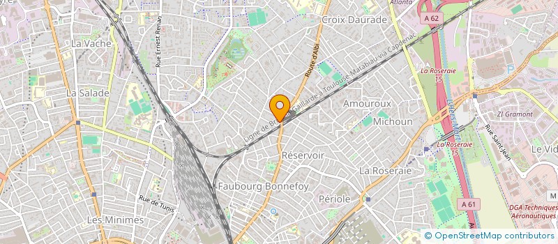 localisation de l'entreprise GH GASMI  TOULOUSE