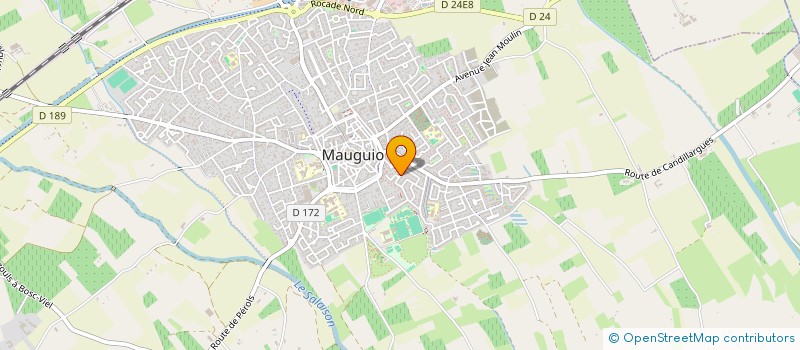 localisation de l'entreprise GH GESTION  MAUGUIO
